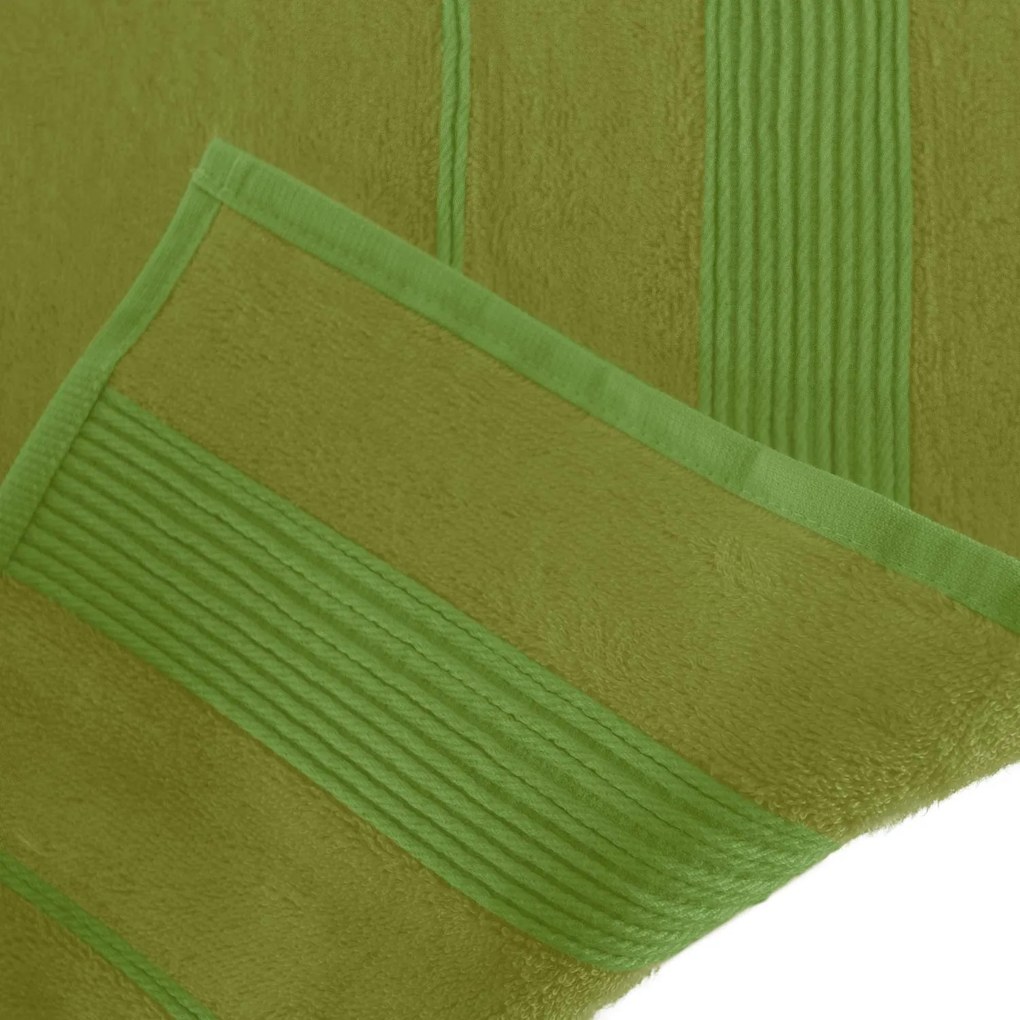 BAMBUSOVÝ UTERÁK BAMBOO 50X90 CM ZELENÁ
