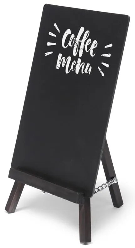 Drevený mini stojanček, čierna