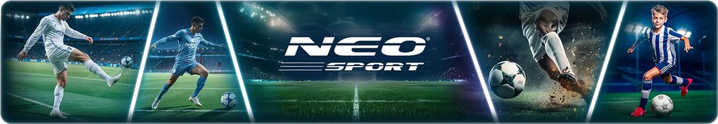 Neo-Sport Futbalová bránka 300 x 200 x 90 cm NS-497 čierna