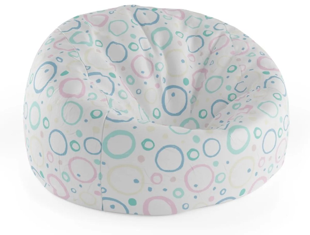 Sablio Sedací vak Cocoon Bublifuk - 115 x 75 cm x 45 cm
