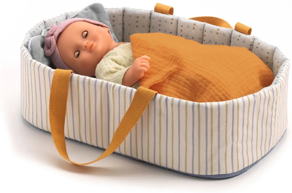 Balíček Baby Pomea s bábikou Pistache - výbavička pre pokojný spánok