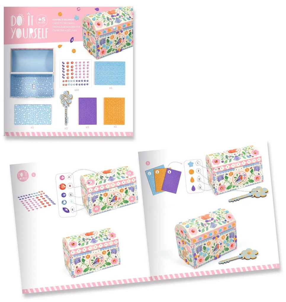 Vyrob si sám - truhlica na drahocenné poklady