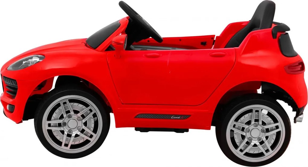 Ramiz Turbo-S batériové auto pre deti Červené SUV + diaľkové ovládanie