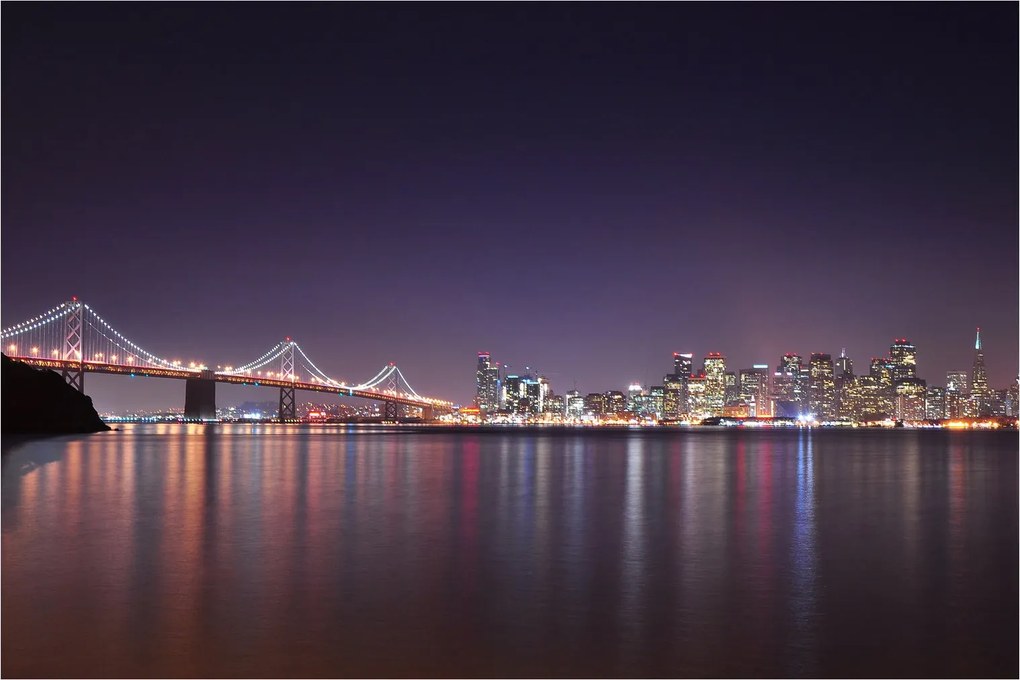 Obraz pohľadu na San Francisco, California (90x60 cm)