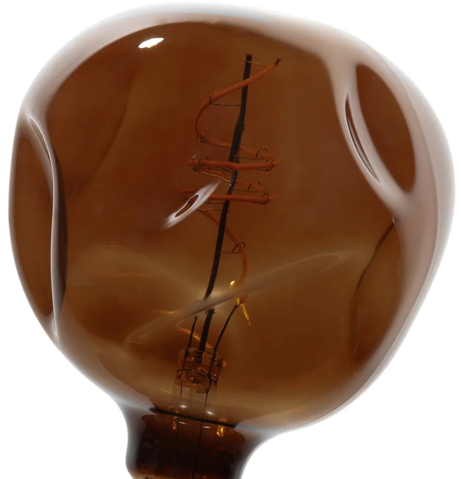 E27 Stmievateľné LED žiarovky T125 hnedé 4W 120 lm 1800K