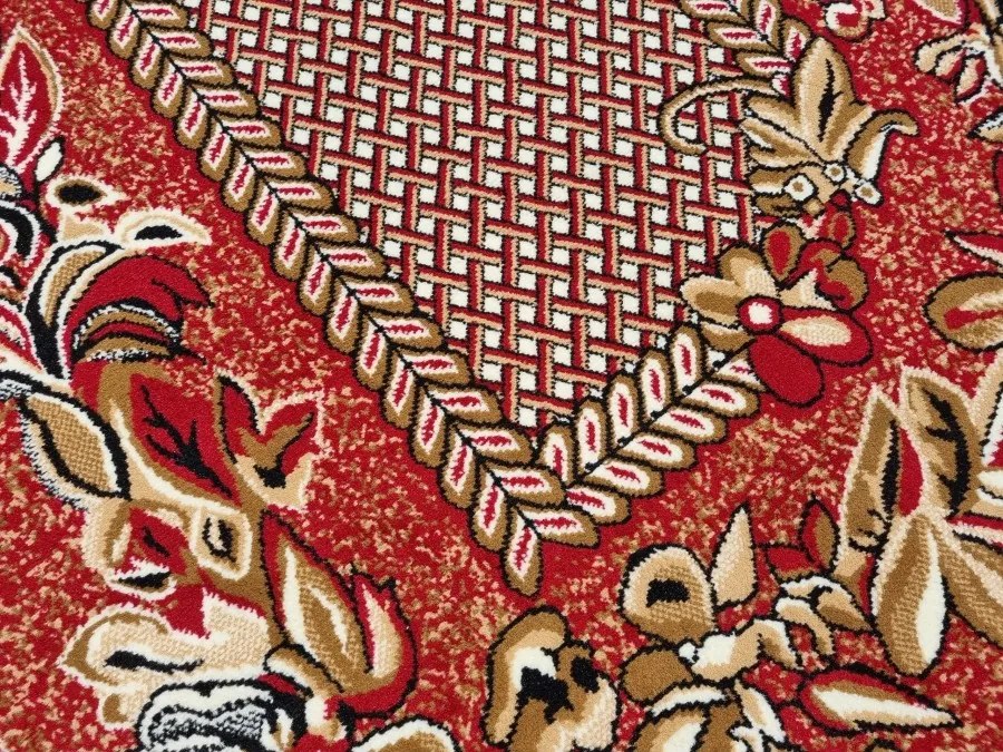 DC Koberec PP 7192 červená Rozmer: 160×220 cm