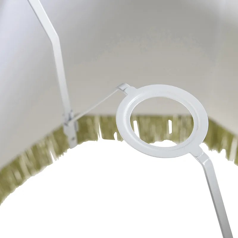 Hodvábny tienidlo zelený 45 cm - Granny