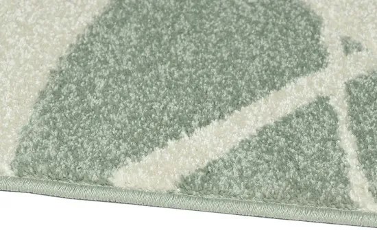 Oriental Weavers, Kusový koberec Portland 57/RT4G, 120x170, zelená, chodba / predsieň