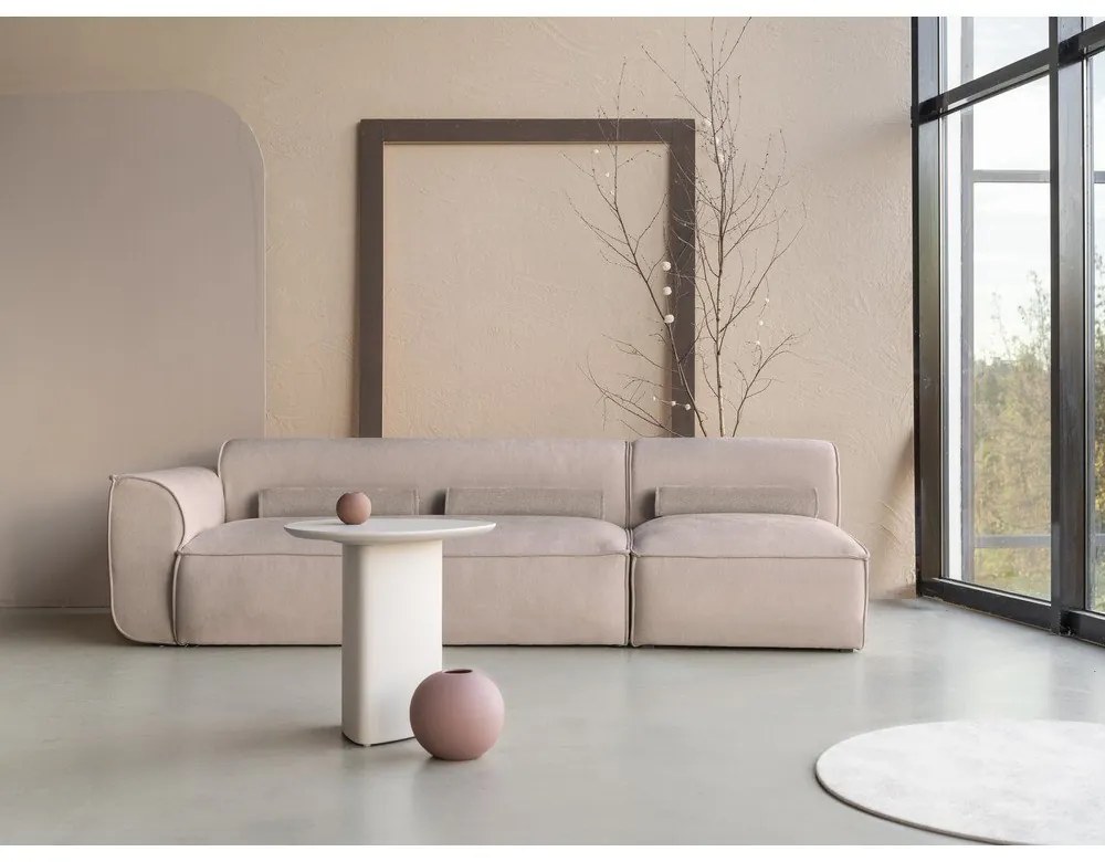 Béžová leňoška (ľavý roh) Flex Felix – Miuform