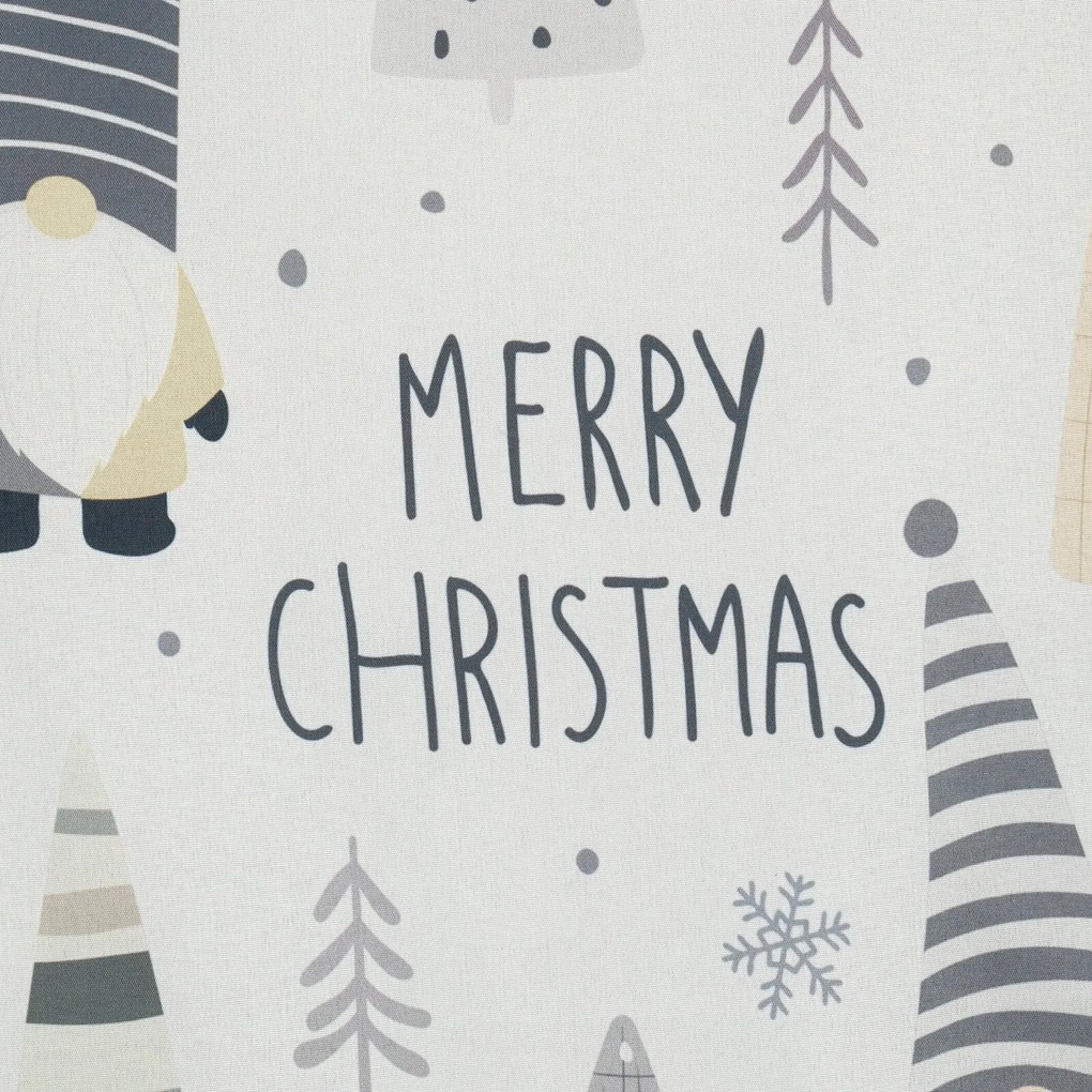 VIANOČNÉ RENFORCÉ OBLIEČKY DWARF 200X220 CM, 2 KS 70X80 CM VZOROVANÉ