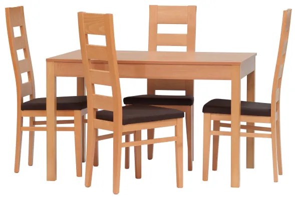 Stima stôl FAMILY rs Odtieň: Tmavo hnedá, Rozmer: 180 x 80 cm