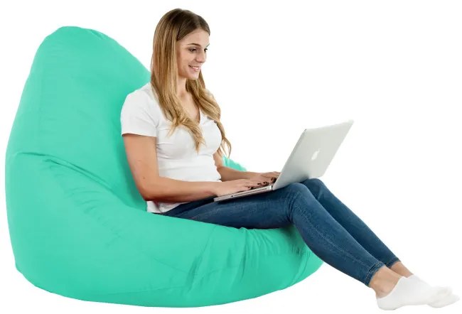 Sedací vak DROP XXL tyrkysový OUTDOOR