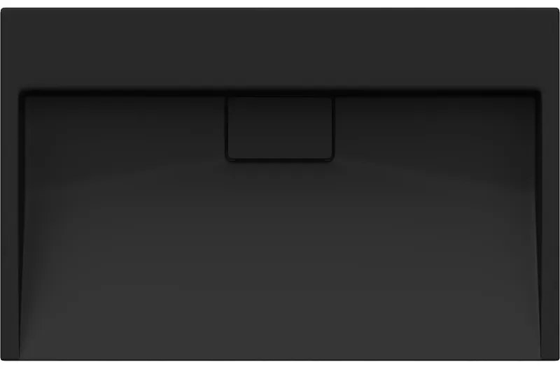 Mexen Ava, umývadlo na dosku z konglomerátu B/O 60 x 38 cm, čierna matná, 23016070