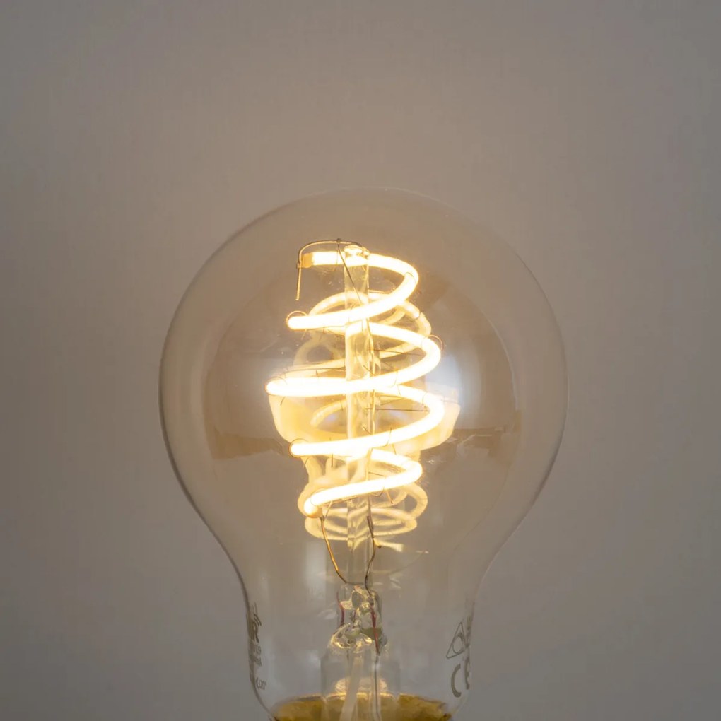 Sada 5 ks Inteligentné stmievateľné LED žiarovky E27 A60 Jantárová 4,9 W 320 lm 2500 K