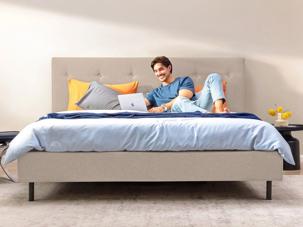 Dormeo posteľný rám Dolce Klasik - béžový