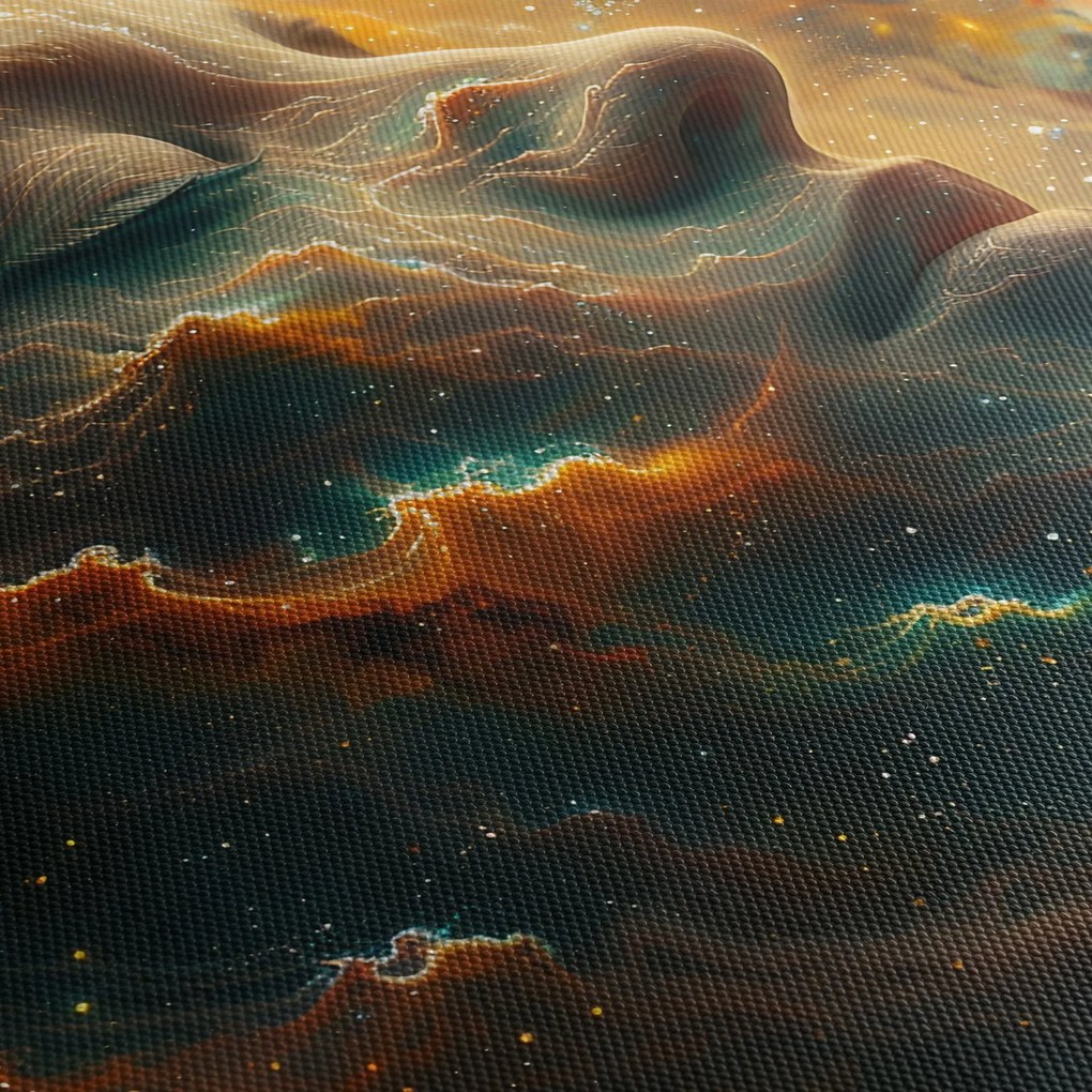 Obraz - Tvár vo vesmíre (90x60 cm)