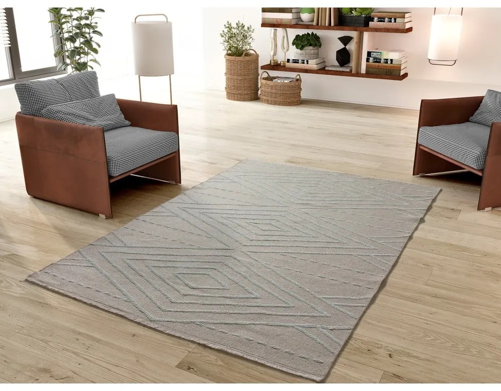 Krémovobiely koberec 160x230 cm Lux – Universal