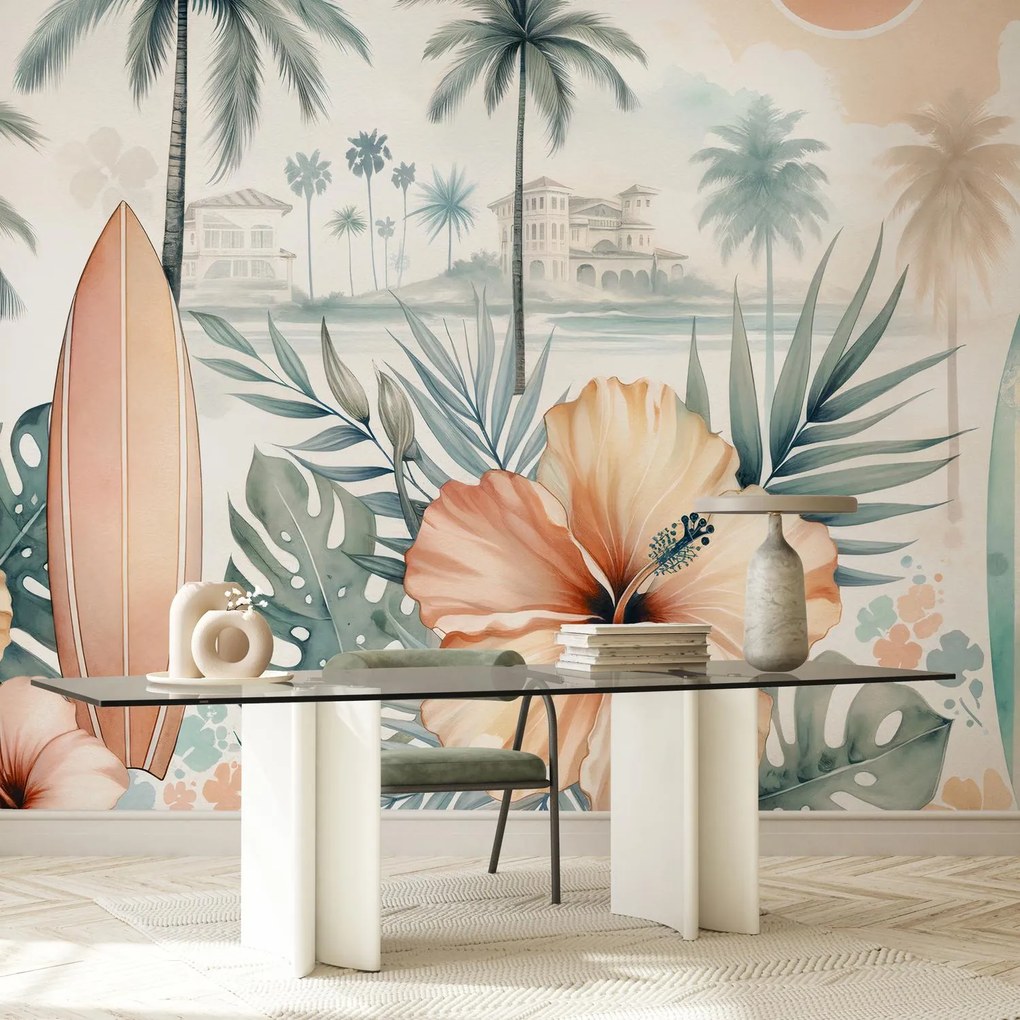 Fototapeta - Abstraktná Havaj (147x102 cm)