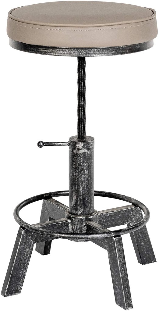 Stolička Destin - antik strieborná