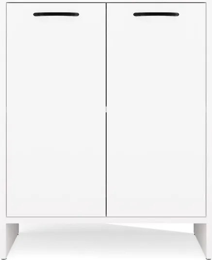 Skrinka pod umývadlo s doskou Nina 60 cm biela