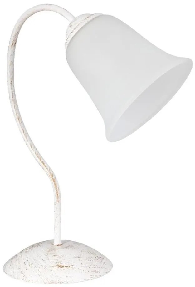 Rabalux 7260 - Stolná lampa FABIOLA 1xE27/40W/230V biela