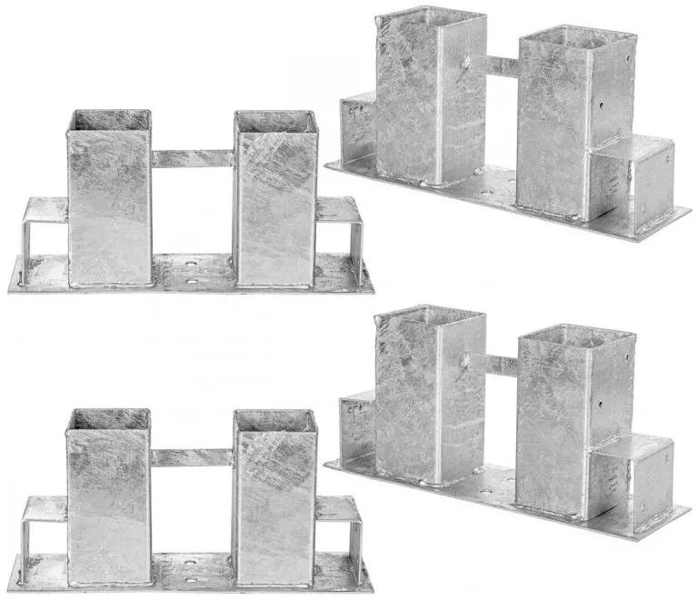 Stilista pomôcka na stohovanie palivového dreva, 4 ks