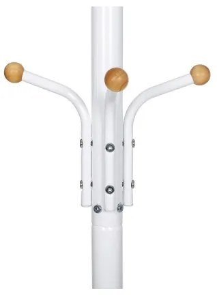 Stojanový vešiak LINEA biely