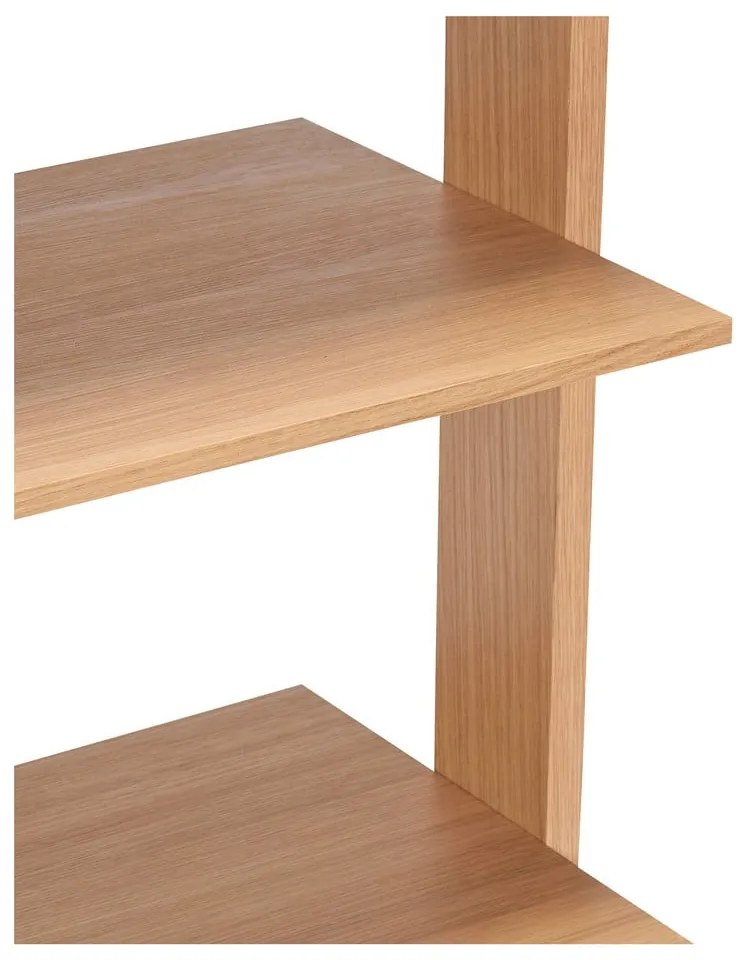 Regál v dekore duba v prírodnej farbe 59x142 cm Forma – Hübsch