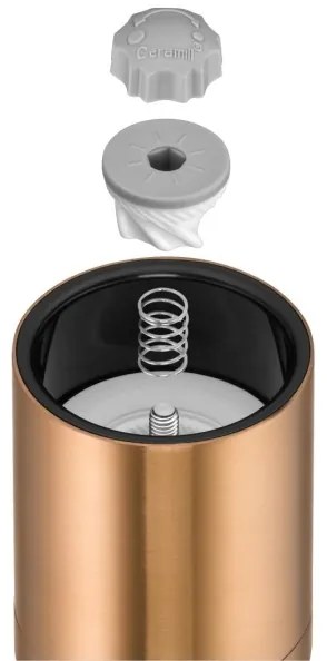 WMF - SADA 2x Mlynček na korenie DE LUXE medená