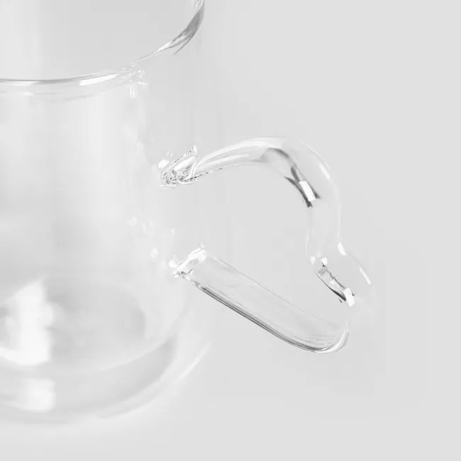 Hrnček s dvojitým dnom ZEMRA s uškom v tvare srdca 724480 450 ml