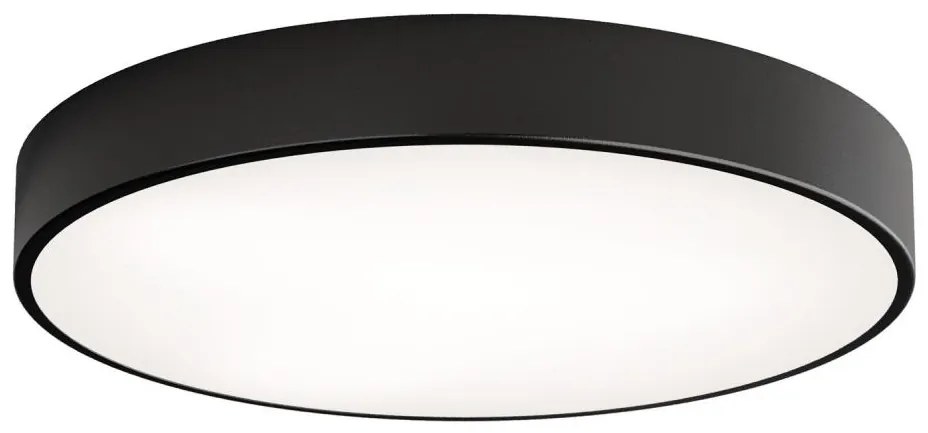 Stropné svietidlo CLEO 5xE27/24W/230V pr. 60 cm čierna