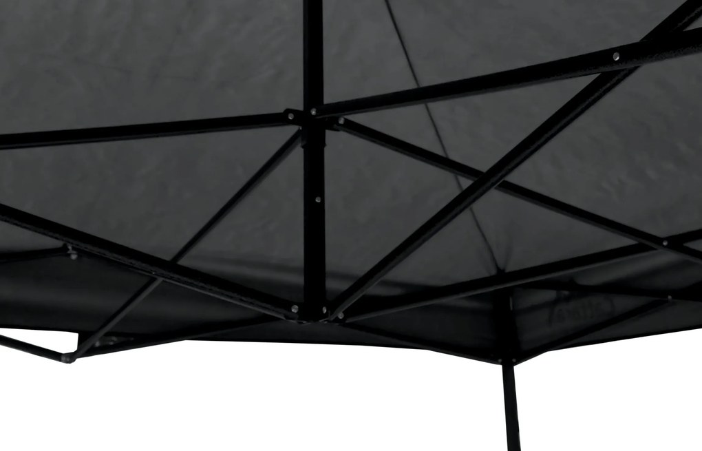 CATTARA Párty stan s nožnicovým konštrukciou 3x3 m, sivý, WATERPROOF
