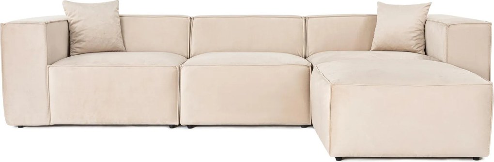 Rohová sedačka Lorella (krémová)