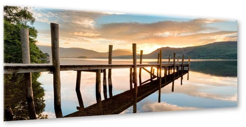 Sklenený obraz Styler Sunset, 50 x 125 cm