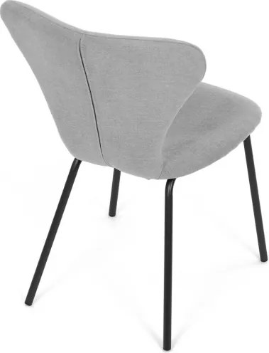 Jedálenská stolička strieborná CT-S8010 SIL2