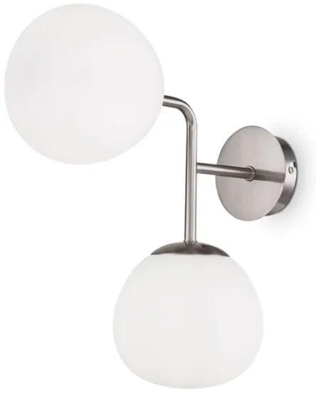 Maytoni MOD221-WL-02-N - Nástenné svietidlo ERICH 2xE14/40W/230V chróm