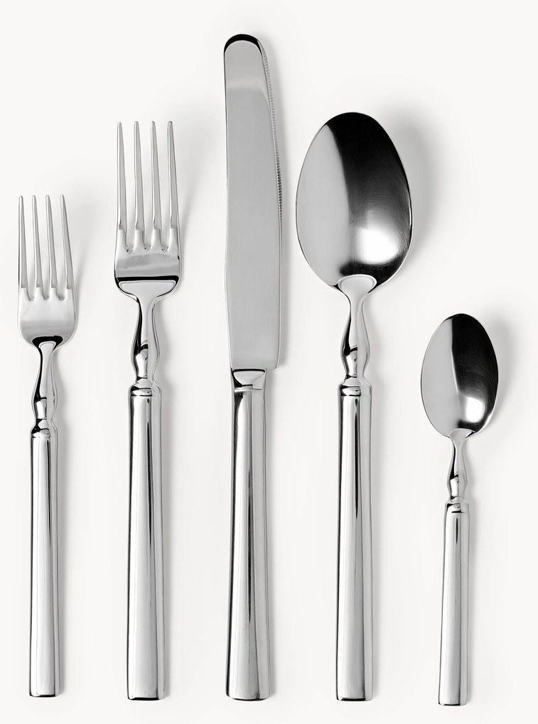 Leštená súprava príborov Cely, v rôznych veľkostiach'súprav