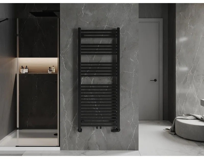 Mexen Pluton vykurovacie teleso 1450 x 600 mm, 826 W, čierna, W106-1450-600-00-70