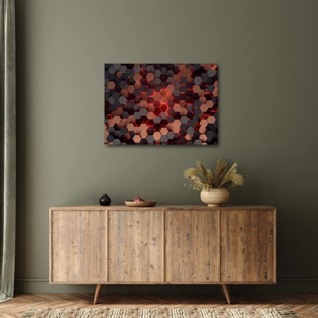 Obraz - Futuristická abstrakcia (70x50 cm)