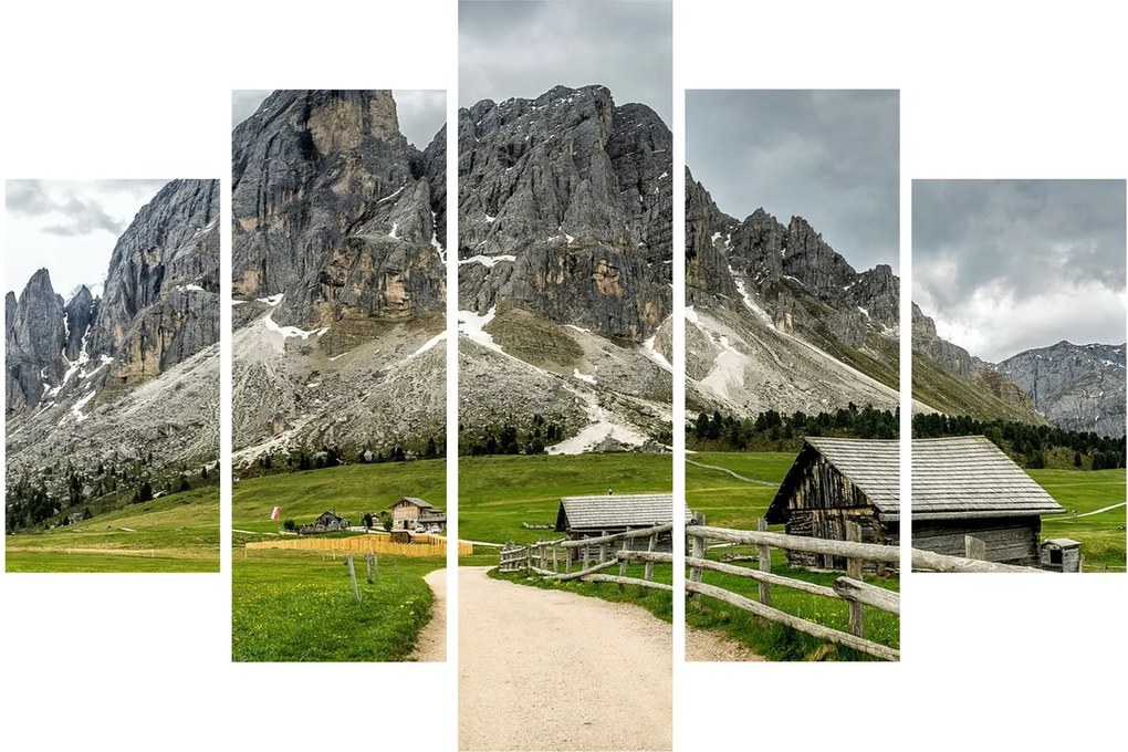 Obraz - V rakúskych horách (150x105 cm)