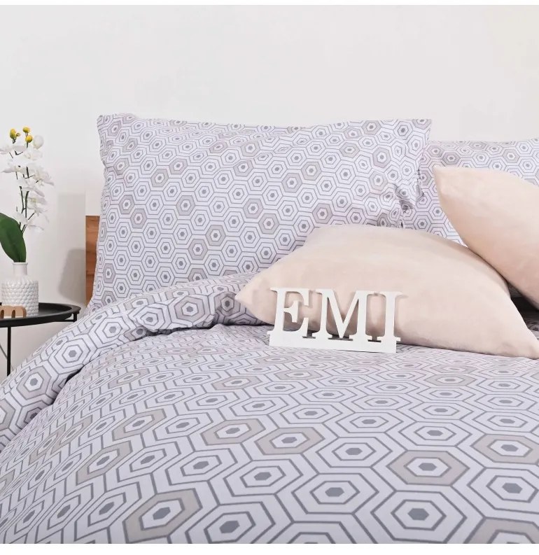 Obliečky bavlnené Wilson EMI, Štandardný set jednolôžko obsahuje 1x 140x200 + 1x 70x90