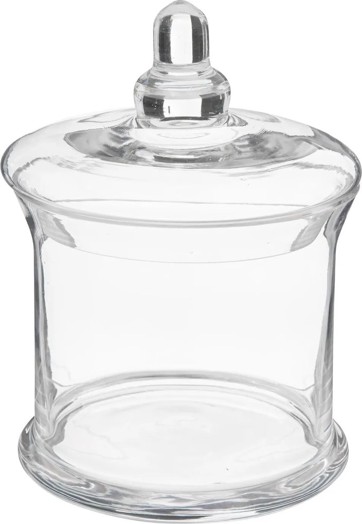 Sklenená nádoba na potraviny Clear Biscuits 1l