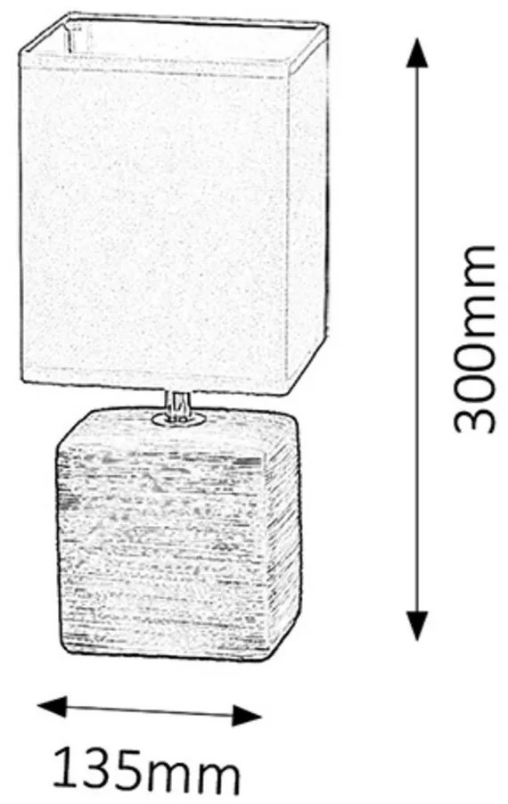 Rabalux 4458 stolná lampa Orlando