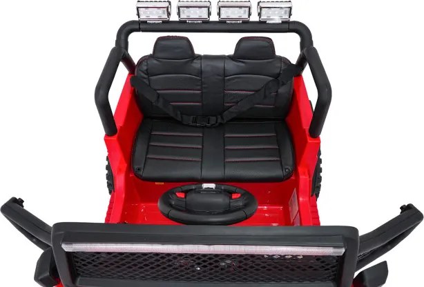 Elektrické autíčko Jeep BEAST 4x4 červené