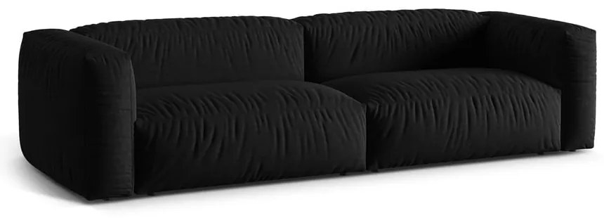 Čierna pohovka 320 cm Martina – Micadoni Home