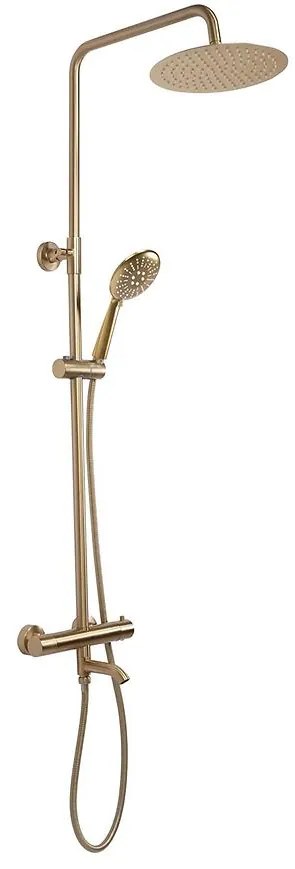 Termostatický stĺpik Rea Lungo Zlatá brúsená