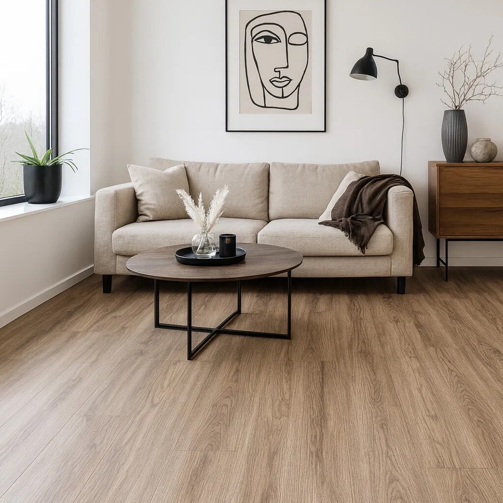 Laminátová podlaha Country 32 Aqua Clic 82065 Dub Soria šedý, 1292 x 193 mm, Egger