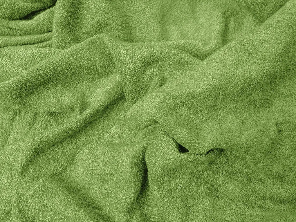 Froté plachta EXCLUSIVE zelená 160x200 cm