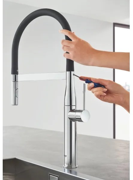 GROHE 30294000 - Drezová batéria ESSENCE 530 mm lesklý chróm