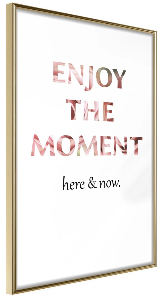 Artgeist Plagát - Enjoy the Moment [Poster] Veľkosť: 20x30, Verzia: Čierny rám s passe-partout